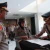 Kapolresta Sidoarjo Pimpin Sertijab Kapolsek Taman, Tekankan Integritas