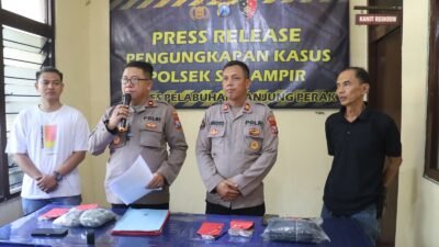 Polisi Amankan Tersangka Pencuri Komponen Panel Traffic Light Surabaya