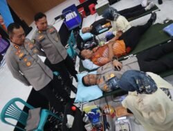 Hari Bhayangkara ke-80, Polresta Sidoarjo Gelar Donor Darah Massal