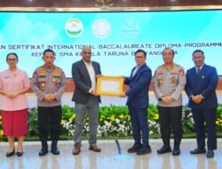 Kapolri Terima Sertifikat IBDP, SMA KTB Siap Cetak Generasi Muda Indonesia