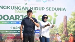 Hari Lingkungan Hidup Sedunia 2026, Bupati dan Wabub Sidoarjo Serentak Tanam Pucuk Merah
