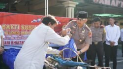 HUT Bhayangkara ke-80, Polres Mojokerto Kota Gelar Periksa Kesehatan Gratis