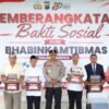 Hari Bhayangkara ke-80, Kapolda Jatim Bagikan Ribuan Kitab Suci