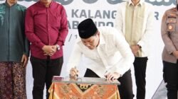 Bupati Subandi Resmikan Menara Masjid At-Taqwa Kalanganyar Pada 1 Muharram