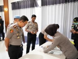 Mendadak, Polres Situbondo Gelar Tes Urine Bebas Narkoba