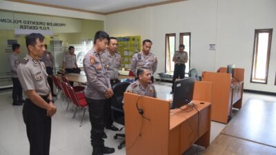 Pelayanan Publik Jadi Prioritas, Kapolres Bondowoso Monitoring Polsek