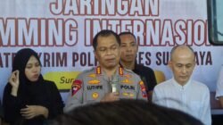 Polrestabes Surabaya Amankan 45 Tersangka Kasus Siber Internasional