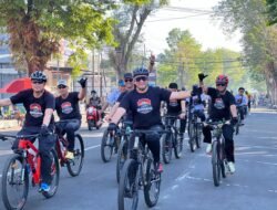 Polres Lumajang Gelar Gowes Meriah Rayakan Hari Bhayangkara ke-80, Diikuti Ribuan Peserta