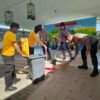 Polres Malang Gelar Bakti Religi Bersihkan Vihara Pondok Meta Lawang