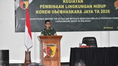 Perkuat Mitigasi Bencana, Korem Bhaskara Jaya Gandeng Ormas dan Komponen Masyarakat 