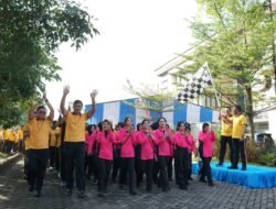 Polresta Sidoarjo Gelar Apel Pagi dan Olahraga Bersama untuk Peringati Hari Bhayangkara ke-80