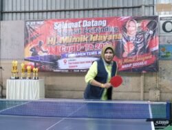 Turnamen Tenis Meja Hj. Mimik Idayana Cup 2026 Dibuka, Dorong Atlet Muda Sidoarjo Bersaing dan Berkompetisi