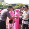 Kapolresta Sidoarjo Pimpin Upacara Sertijab Pejabat Utama, Kapolsek Jajaran dan Kenaikan Pangkat