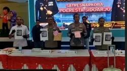 Polresta Sidoarjo Ungkap Jaringan Narkoba Internasional Vape