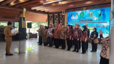 Langkah Akselerasi Pengembangan Sektor Pariwisata, Pemkab Sidoarjo Kukuhkan 26 Anggota BPPD 