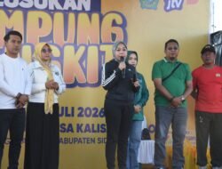 Program Kampung Bangkit JTV Hadir di Kalisampurno, Resmi Dibuka Ketua TP-PKK Sidoarjo 