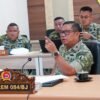 Akselerasi Pembangunan KDKMP, Danrem 084/Bhaskara Jaya Lakukan Evaluasi Intensif 