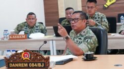 Akselerasi Pembangunan KDKMP, Danrem 084/Bhaskara Jaya Lakukan Evaluasi Intensif 