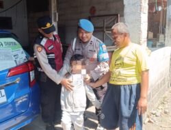 Gerak Cepat Hotline 110, Polsek Krian Berhasil Satukan Kembali Anak yang Terpisah dari Orang Tua