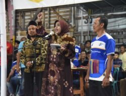 Wabup Mimik Buka Kebonsari Cup I, 8 Klub Voli Putri Saling Beradu Sportivitas