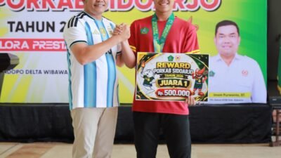 Apresiasi 1.940 Peraih Juara Porkab, Pemkab Sidoarjo Naikkan Bonus Porprov Hingga Rp60 Juta