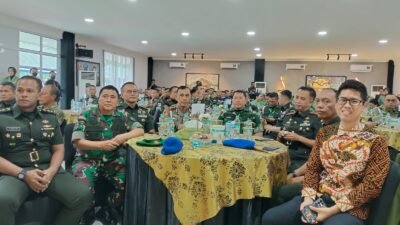 Tongkat Komando Berganti, Komitmen Pengabdian Denpom V/4 Surabaya Tetap Utuh