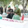 Awali Peringatan HUT ke-60, Danrem Bhaskara Jaya Ziarah ke TMP Sepuluh November 