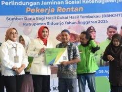 Wujud Pembangunan Sosial: Pemkab Sidoarjo Lindungi 42.210 Pekerja Rentan dengan BPJS Ketenagakerjaan