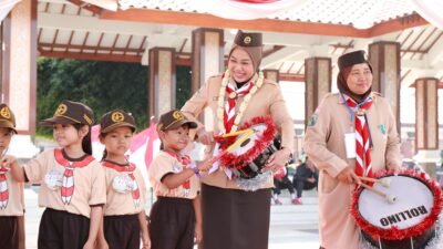 Lewat Pesta Prasiaga, Bunda PAUD Sriatun Tegaskan Pendidikan Karakter Sejak Dini Kunci Masa Depan Anak