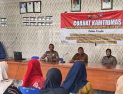 Curhat Kamtibmas di Desa Sawotratap, Polresta Sidoarjo Ajak Warga Cegah Kenakalan Remaja