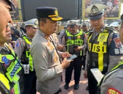 Wakapolresta Sidoarjo Periksa Ponsel Personel, Sasar Judi dan Pinjaman Online