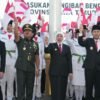 Hadiri Pengukuhan Paskibraka Jatim, Danrem Bhaskara Jaya Tekankan: Nilai Merah Putih