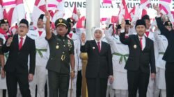 Hadiri Pengukuhan Paskibraka Jatim, Danrem Bhaskara Jaya Tekankan: Nilai Merah Putih