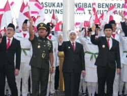 Hadiri Pengukuhan Paskibraka Jatim, Danrem Bhaskara Jaya Tekankan: Nilai Merah Putih