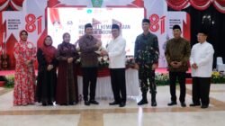 Malam Tirakatan HUT ke-81 RI: Bupati Subandi Ajak Seluruh Elemen Dukung Visi Presiden RI