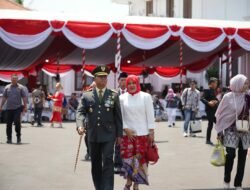Hadiri Upacara HUT ke-81 RI di Grahadi, Danrem Bhaskara Jaya Sampaikan Pernyataannya..
