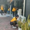 Jelang Hari Jadi Polwan ke-78, Polwan Polresta Sidoarjo & Jajaran Serentak Kerja Bakti 