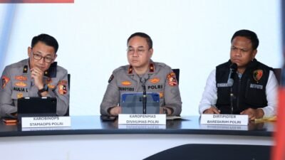 1.006,67 hektare Lahan Terbakar Telah Ditangani, Polri Ungkap 72 Tersangka Karhutla di 9 Polda