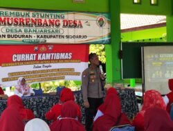 Sat Binmas Polresta Sidoarjo Sosialisasi Cegah Bullying dan Paham Radikal