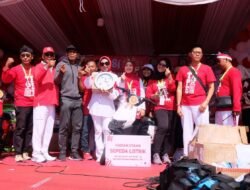 Wabup Mimik Keliling 5 Titik, Semarak HUT RI ke-81 Kuatkan Gotong Royong, Wabup Mimik Keliling 5 Titik