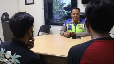 Viral Video Aksi Sopir dan Kernet Truk, Diamankan Satlantas Polres Tanjung Perak 