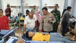 Kapolresta Sidoarjo Cek Langsung Kondisi Santri Korban Dugaan Keracunan MBG