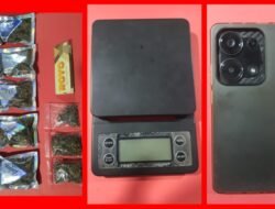 Ungkap Pengedaran Ganja via Medsos, Polresta Tanjung Perak Sita 41,8 Gram