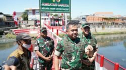Danrem Dampingi Kasad Tinjau Pengolahan Sampah & Jembatan Garuda Pastikan Manfaat Warga