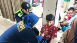 Tim Dokkes Polresta Sidoarjo Patroli Kesehatan Pantau Kondisi Santri