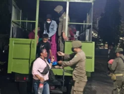 Operasi Pekat Gabungan: Satpol PP-Polri-TNI Tertibkan PMKS Sidoarjo