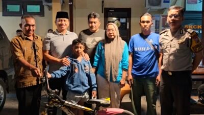 Peningkatan Patroli Intensif Polsek Balongbendo Berhasil Temukan Anak Hilang