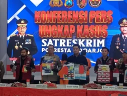 Bongkar Sindikat Penipuan, 3 WNA & 1 WNI Diamankan Polresta Sidoarjo 