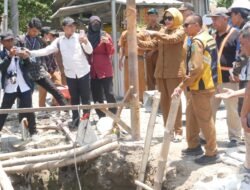 Sidak Jembatan Candinegoro: Terlambat 28%, Material Tak Sesuai Spek