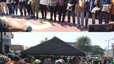 Kenang Alfan, Forkopimda Sidoarjo Santuni 1.000 Pengemudi Ojol